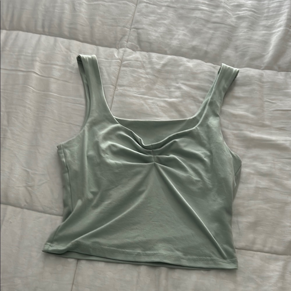 Mint Green Sleeveless Top